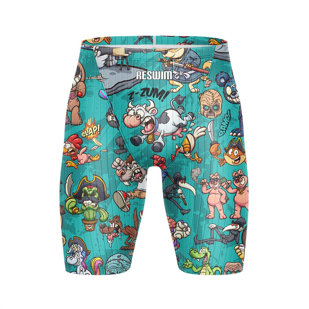 Swim Trunk Quick Dry - Bañador divertido para hombre, pantalones cortos