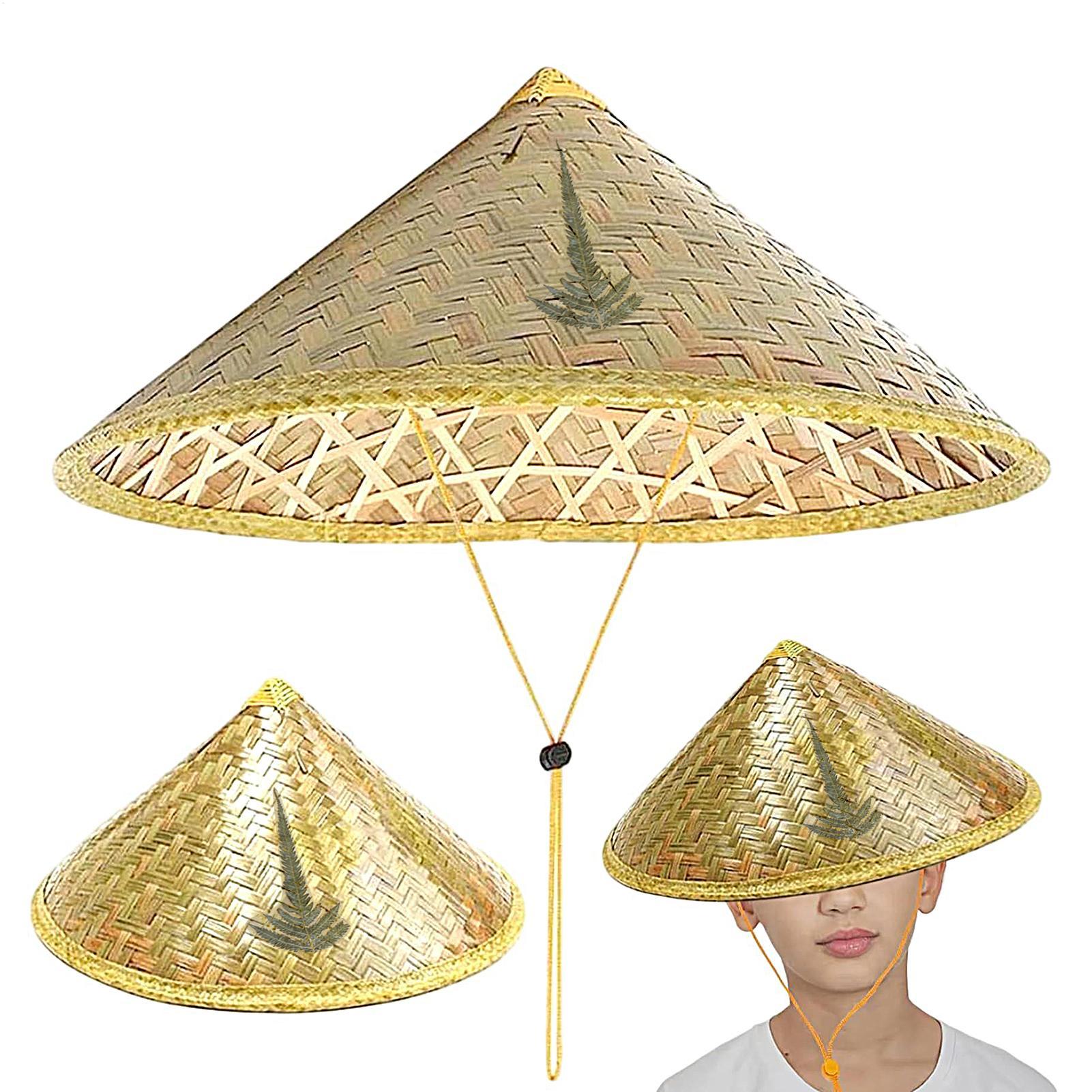 Sombrero de Paja Chino Hecho a - Bucket Hat Straw reseña y precio