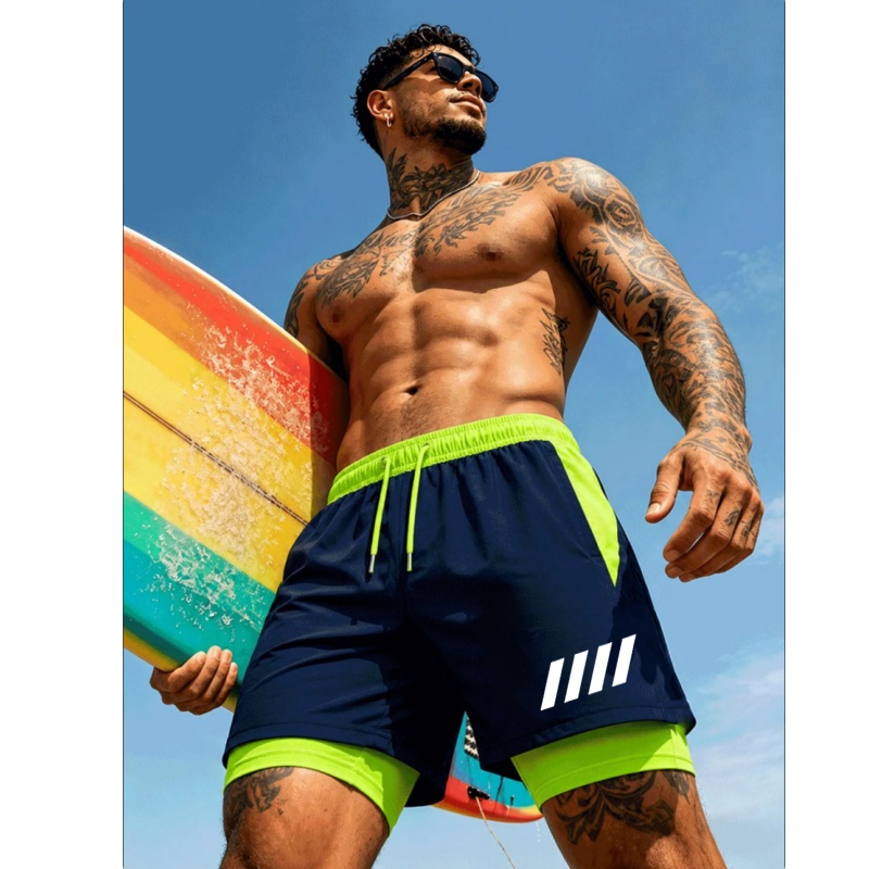 Pantalones cortos de playa lig - Swim Trunk Quick Dry reseña y precio